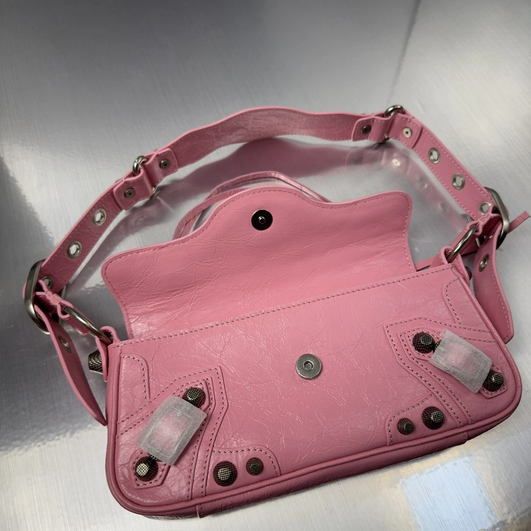 UrbanChic Balenciaga Le Cagole Small Baguette Sling Bag in Lambskin 61083