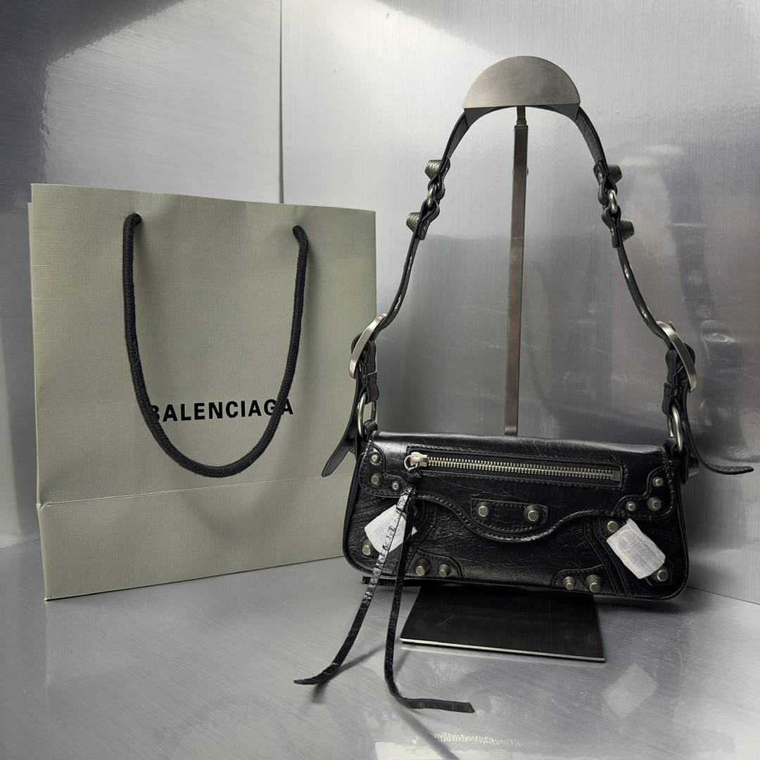 Upgraded Balenciaga Le Cagole Small Sling Bag -  Italian Lambskin 61089