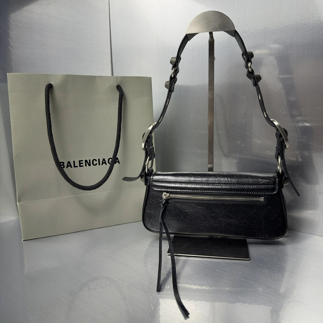 Upgraded Balenciaga Le Cagole Small Sling Bag -  Italian Lambskin 61089