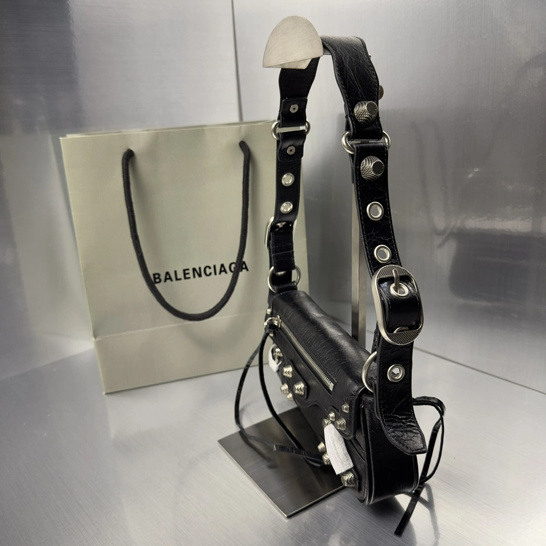 Upgraded Balenciaga Le Cagole Small Sling Bag -  Italian Lambskin 61089