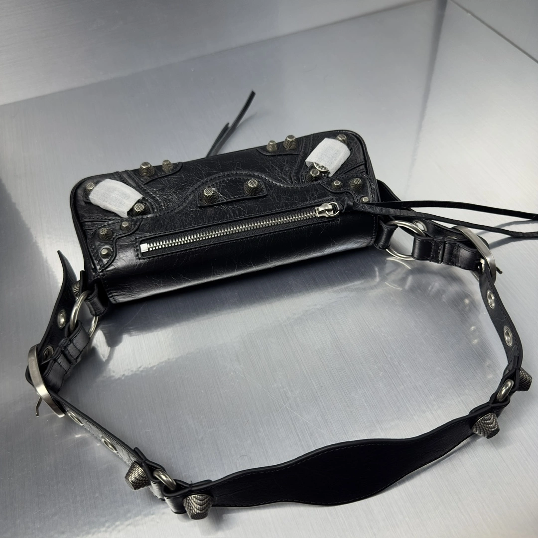 Upgraded Balenciaga Le Cagole Small Sling Bag -  Italian Lambskin 61089