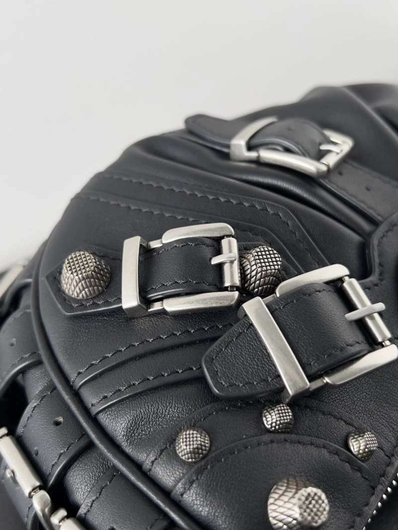 Balenciaga Le Cagole Vintage Buckle Half-Moon Handbag ZipUp 72760