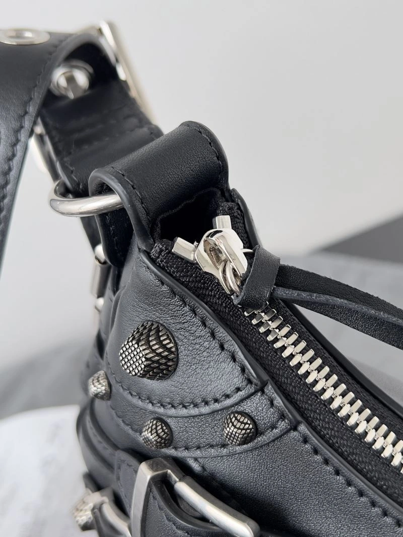 Balenciaga Le Cagole Vintage Buckle Half-Moon Handbag ZipUp 72760