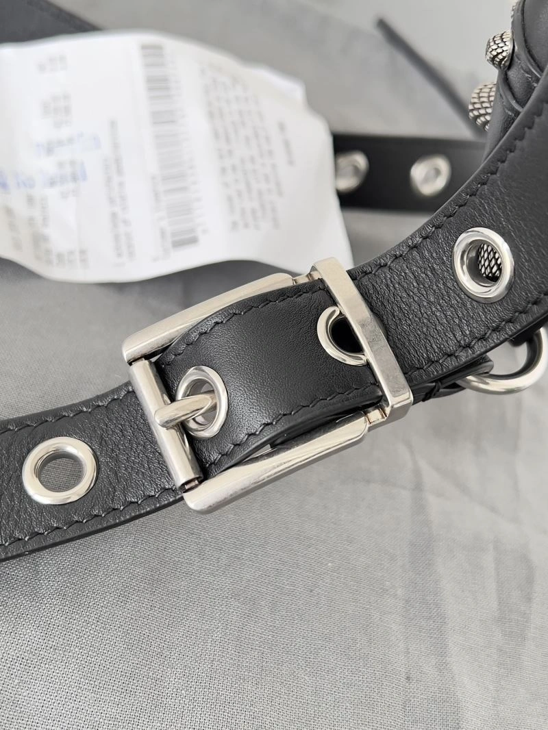 Balenciaga Le Cagole Vintage Buckle Half-Moon Handbag ZipUp 72760