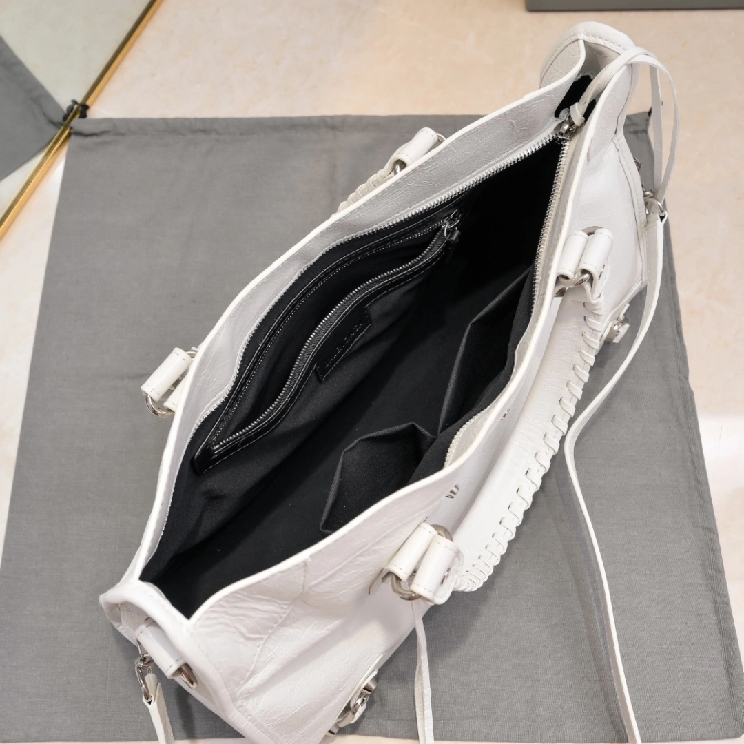 TechFriendly Balenciaga Lie City 2024 Motorcycle Bag - Vintage Revived 61031