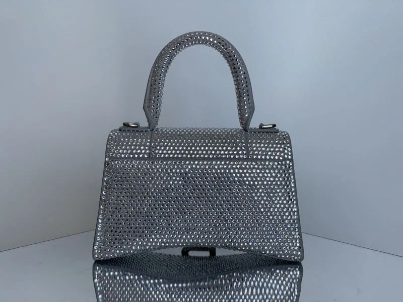 Durable Balenciaga Limited Edition Studded Hourglass Sand Timer Bag 72573