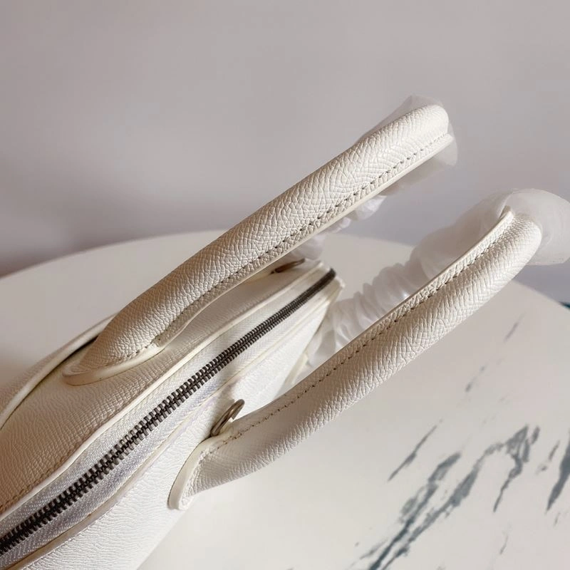 EyeCatching Balenciaga Limited Edition White Embossed Shell Bag 75241