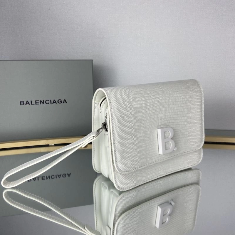 Balenciaga Lizard Pattern Box Crossbody Bag - Model SunProtective 78328