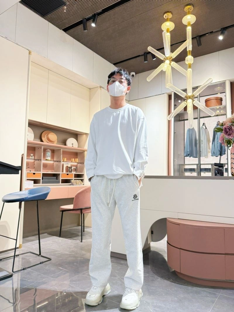 Unisex Balenciaga Long Pants 96819