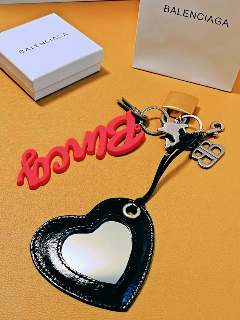 Thermal Balenciaga Luxe Gold Keychain a  Accessory for Style 70080