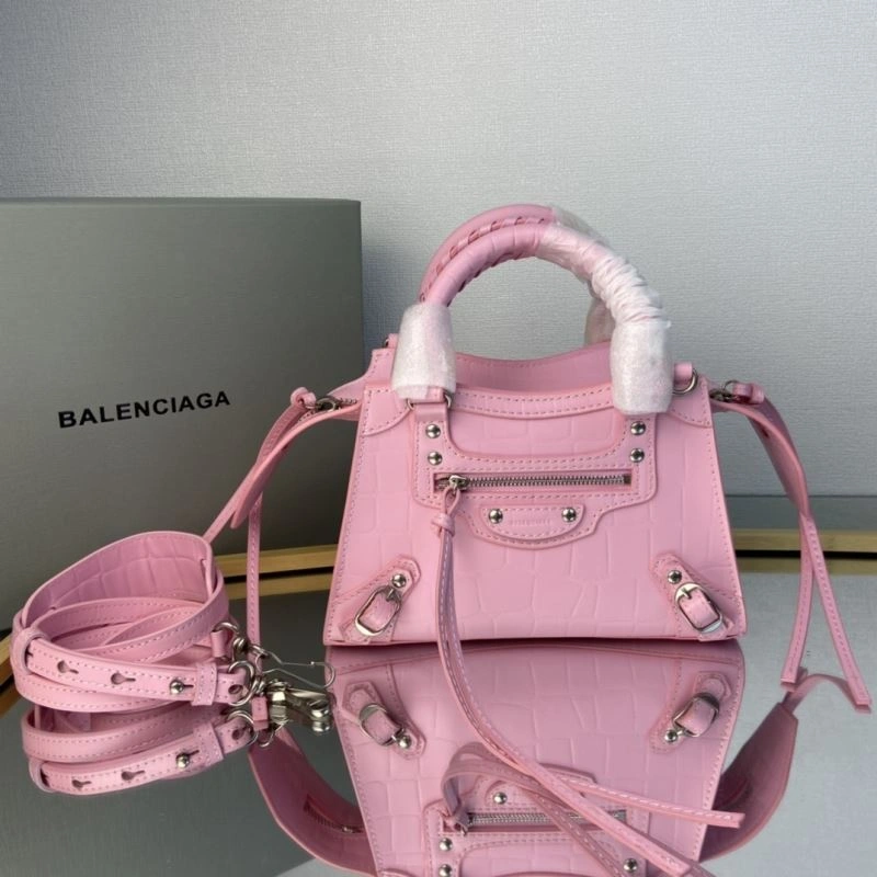 Balenciaga Luxe Trapezoid Motorcycle Bag -  Chic Design Chic 75349