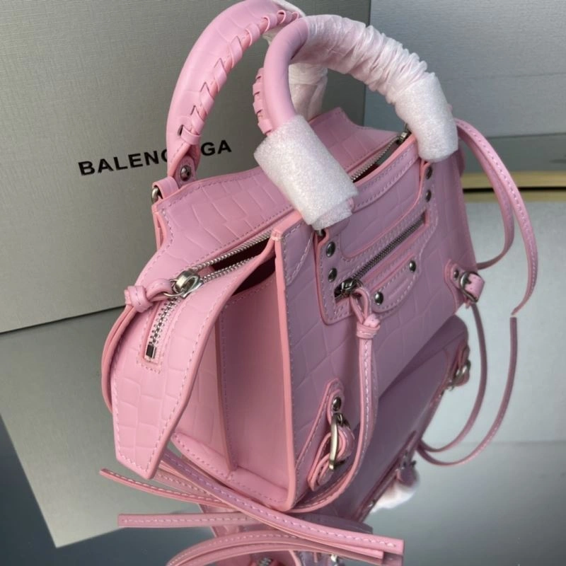 Balenciaga Luxe Trapezoid Motorcycle Bag -  Chic Design Chic 75349