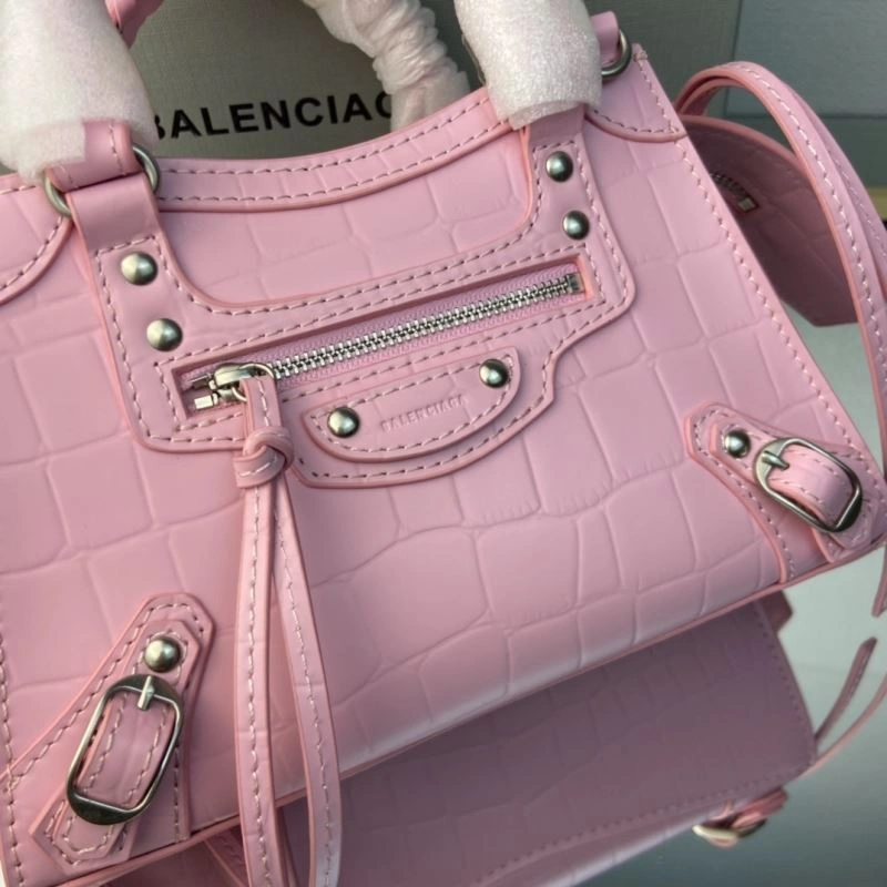 Balenciaga Luxe Trapezoid Motorcycle Bag -  Chic Design Chic 75349