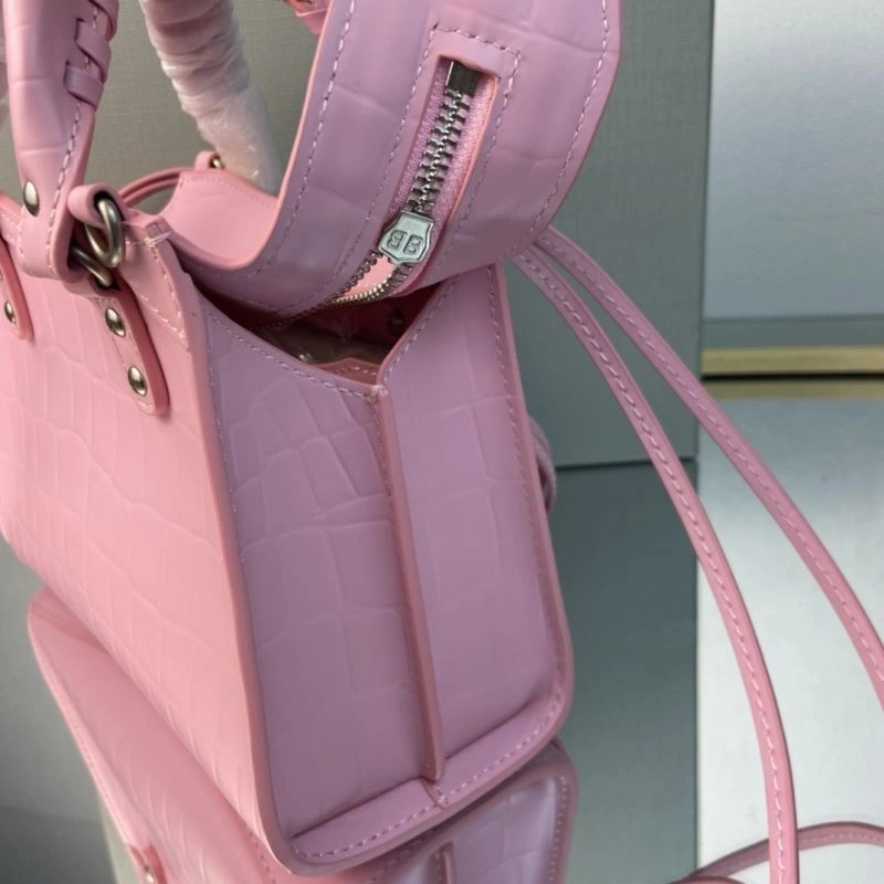 Balenciaga Luxe Trapezoid Motorcycle Bag -  Chic Design Chic 75349