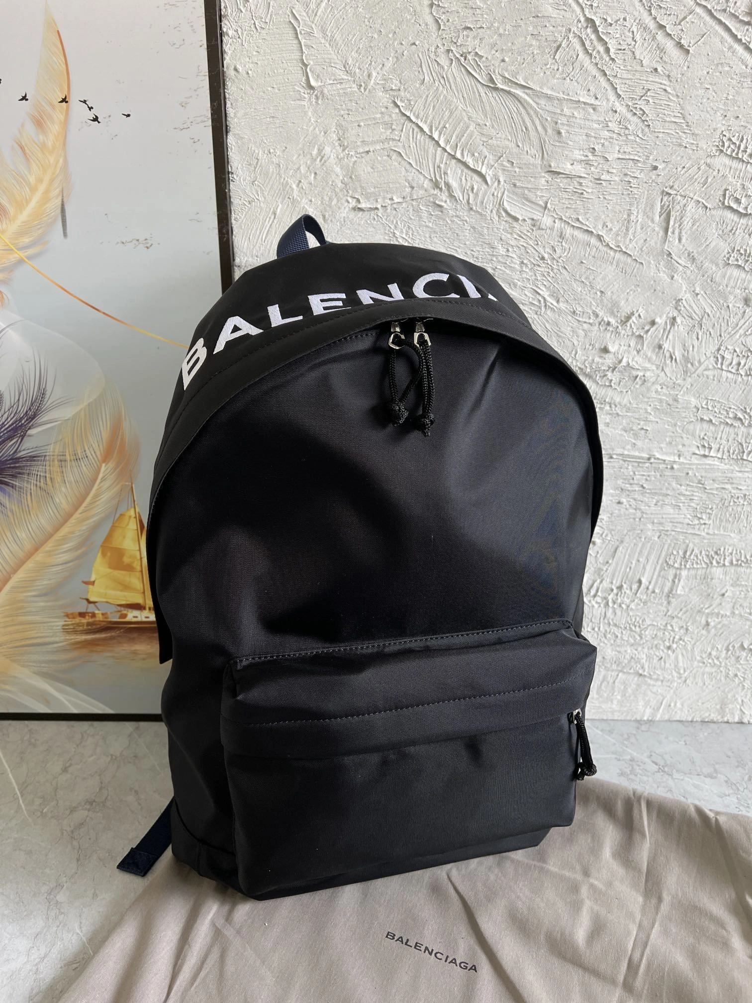 Balenciaga Luxe Unisex Single Shoulder Backpack - Street Affordable 61063