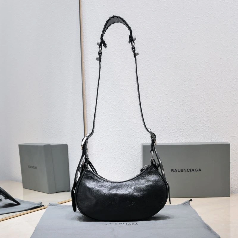 Balenciaga Mini Black Crescent Bag - 26cm  Design Lightweight 72704