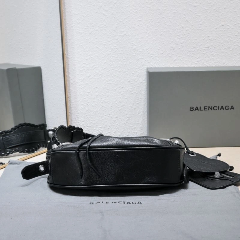 Balenciaga Mini Black Crescent Bag - 26cm  Design Lightweight 72704