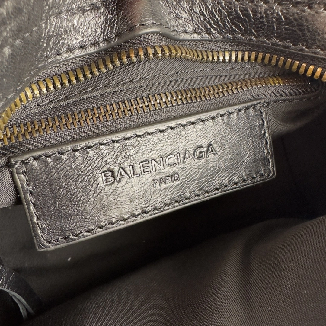WaterResistant Balenciaga Mini City Graffiti Sheepskin Handcrafted Bag 61058