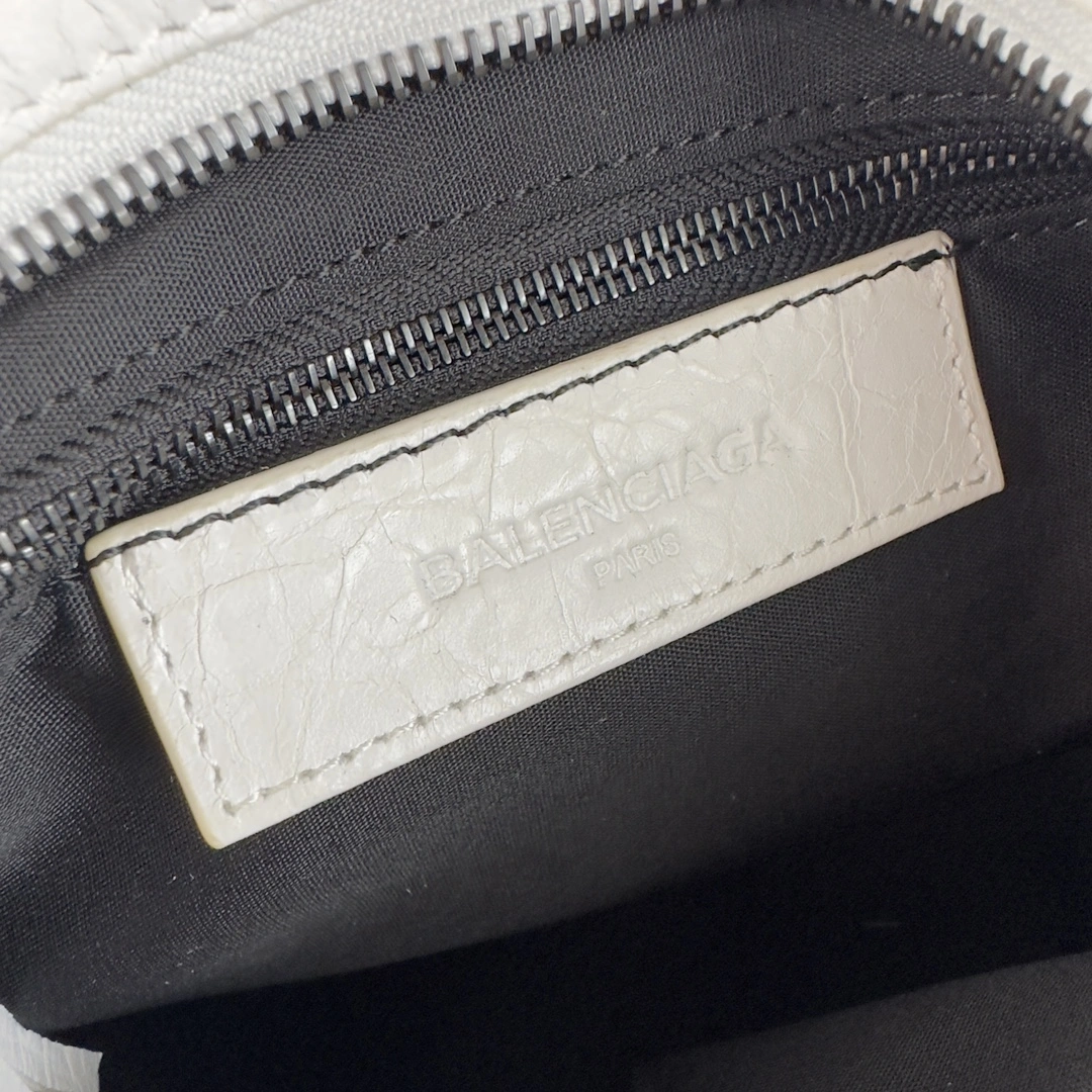 Balenciaga Mini City Graffiti Sheepskin Replica Bag 30cm Resilient 60993