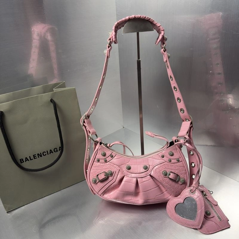 Balenciaga Mini Crocodile Flash Diamond Crossbody Bag Unique 72754