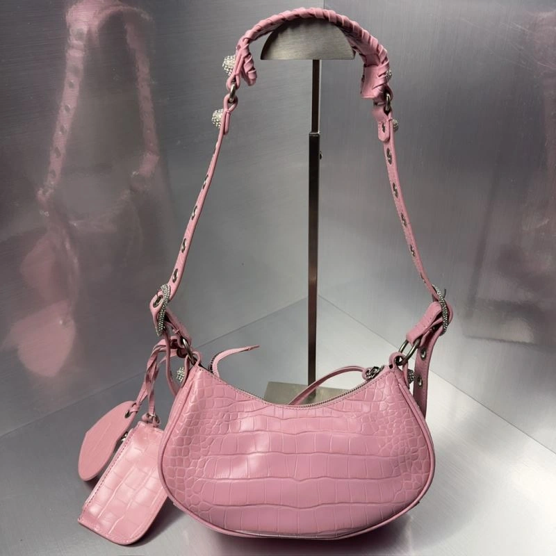 Balenciaga Mini Crocodile Flash Diamond Crossbody Bag Unique 72754
