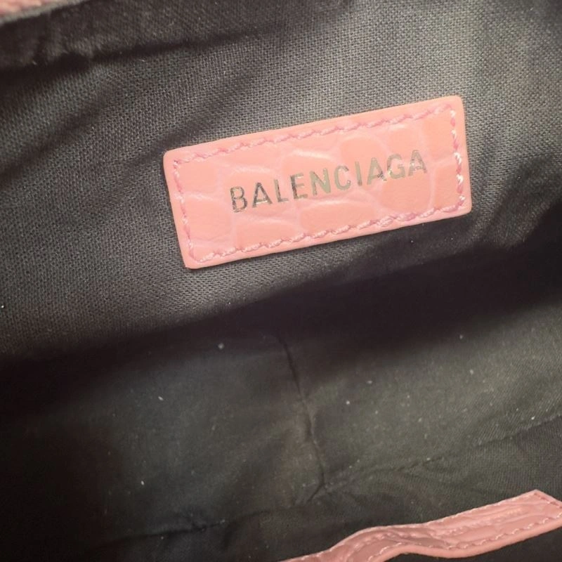 Balenciaga Mini Crocodile Flash Diamond Crossbody Bag Unique 72754