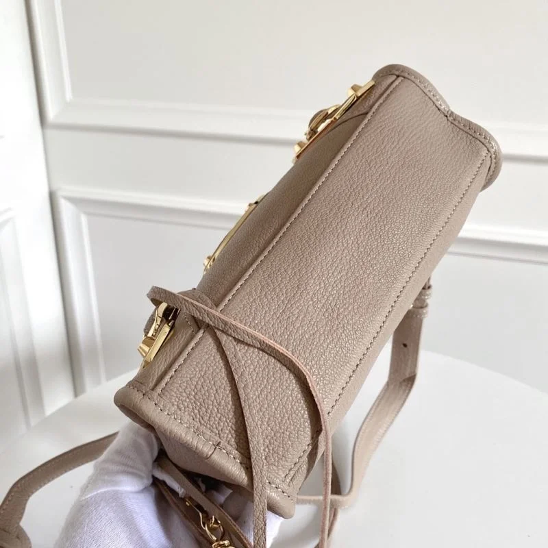 ZeroBulk Balenciaga Mini Goat Leather Motorcycle Bag with Gold Buckle 38318