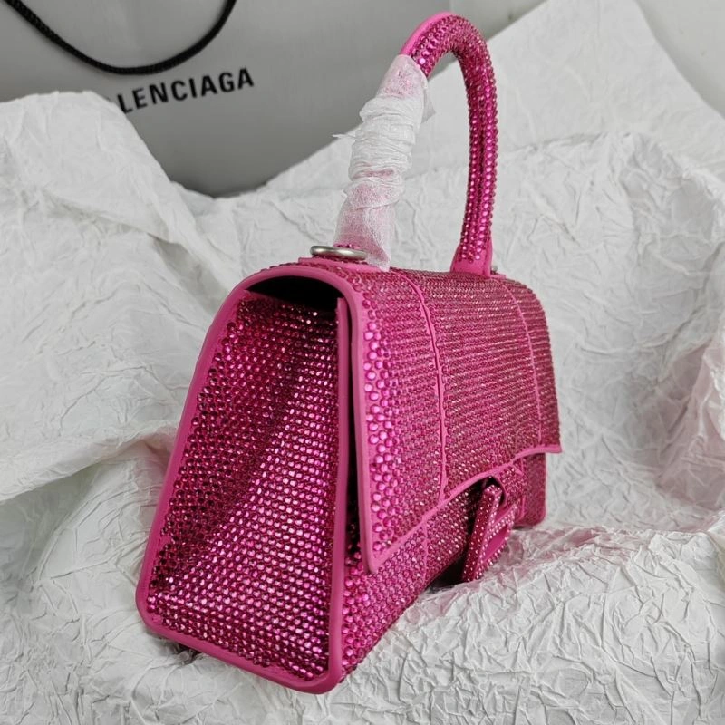 QuickDry Balenciaga Mini Hourglass Bag -  Curved Design 78627
