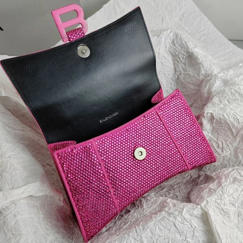 QuickDry Balenciaga Mini Hourglass Bag -  Curved Design 78627