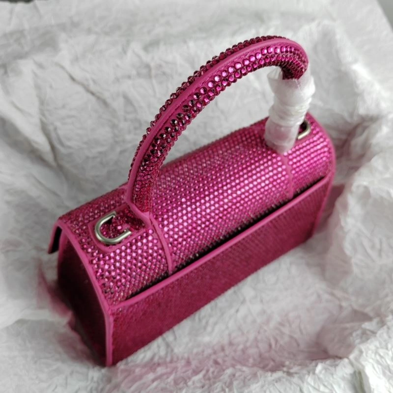 QuickDry Balenciaga Mini Hourglass Bag -  Curved Design 78627