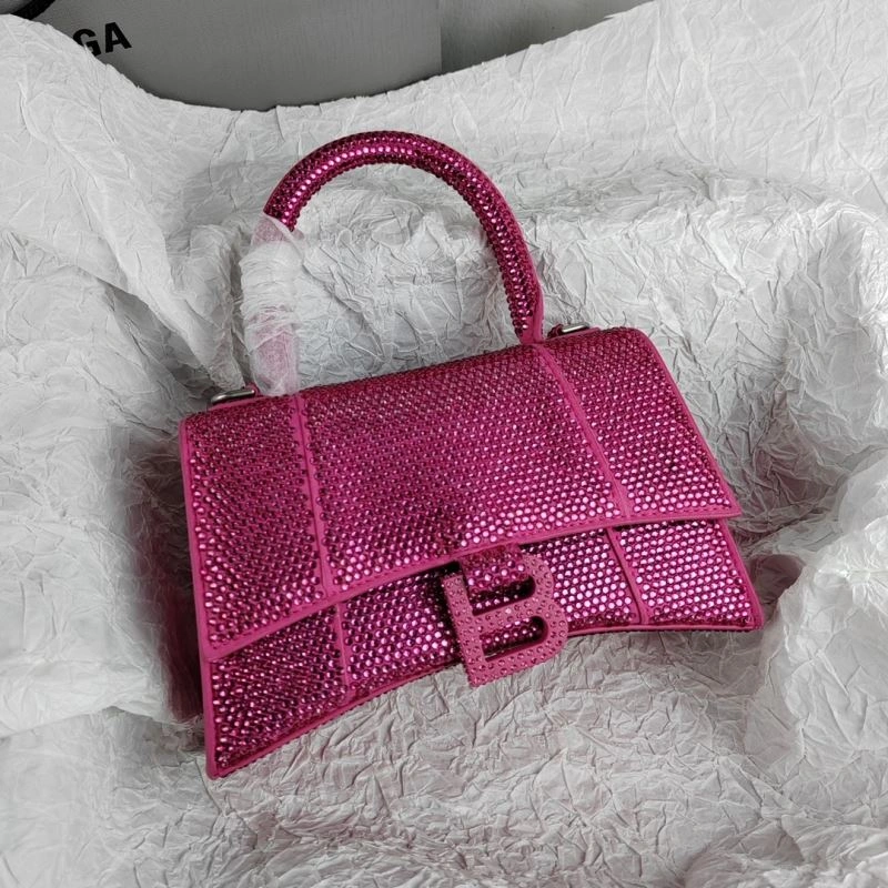 QuickDry Balenciaga Mini Hourglass Bag -  Curved Design 78627