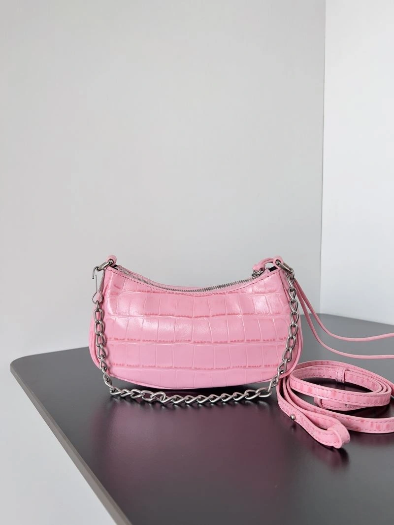 Balenciaga Mini Le Cagole Half-Moon Handbag with Double Straps HighPerformance 78804