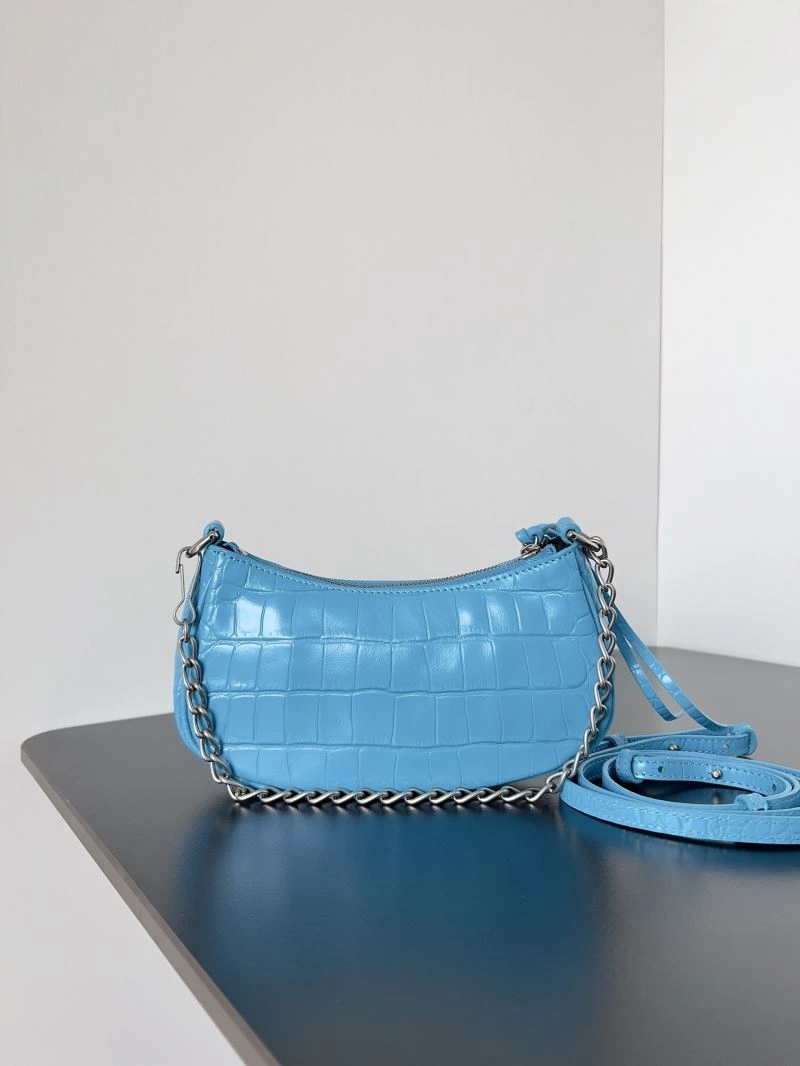 Balenciaga Mini Le Cagole Handbag - Retro Half-Moon Style Chic EasyCare 78810