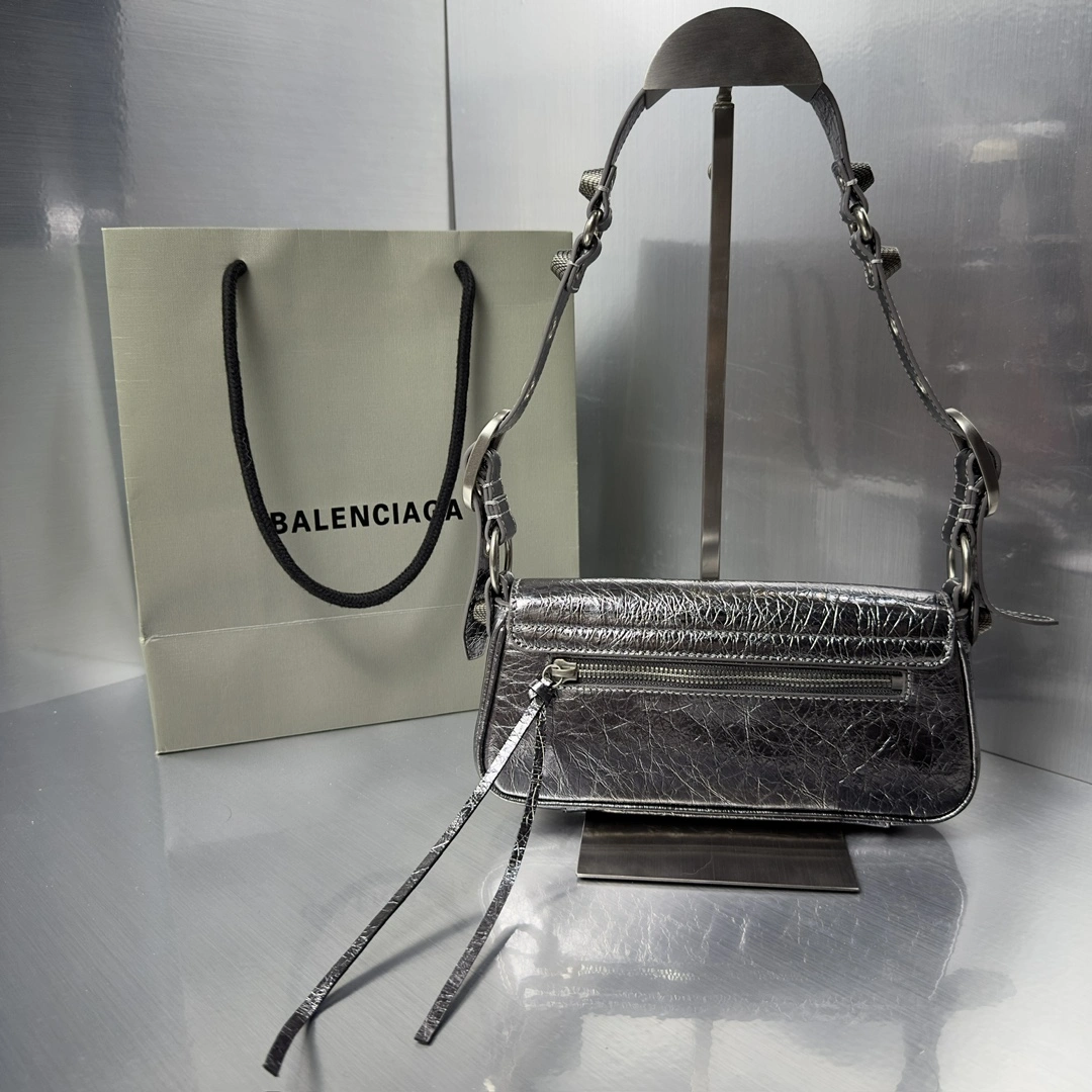 Balenciaga Mini Le Cagole Lambskin Sling Bag - Everyday ModernLook 61082