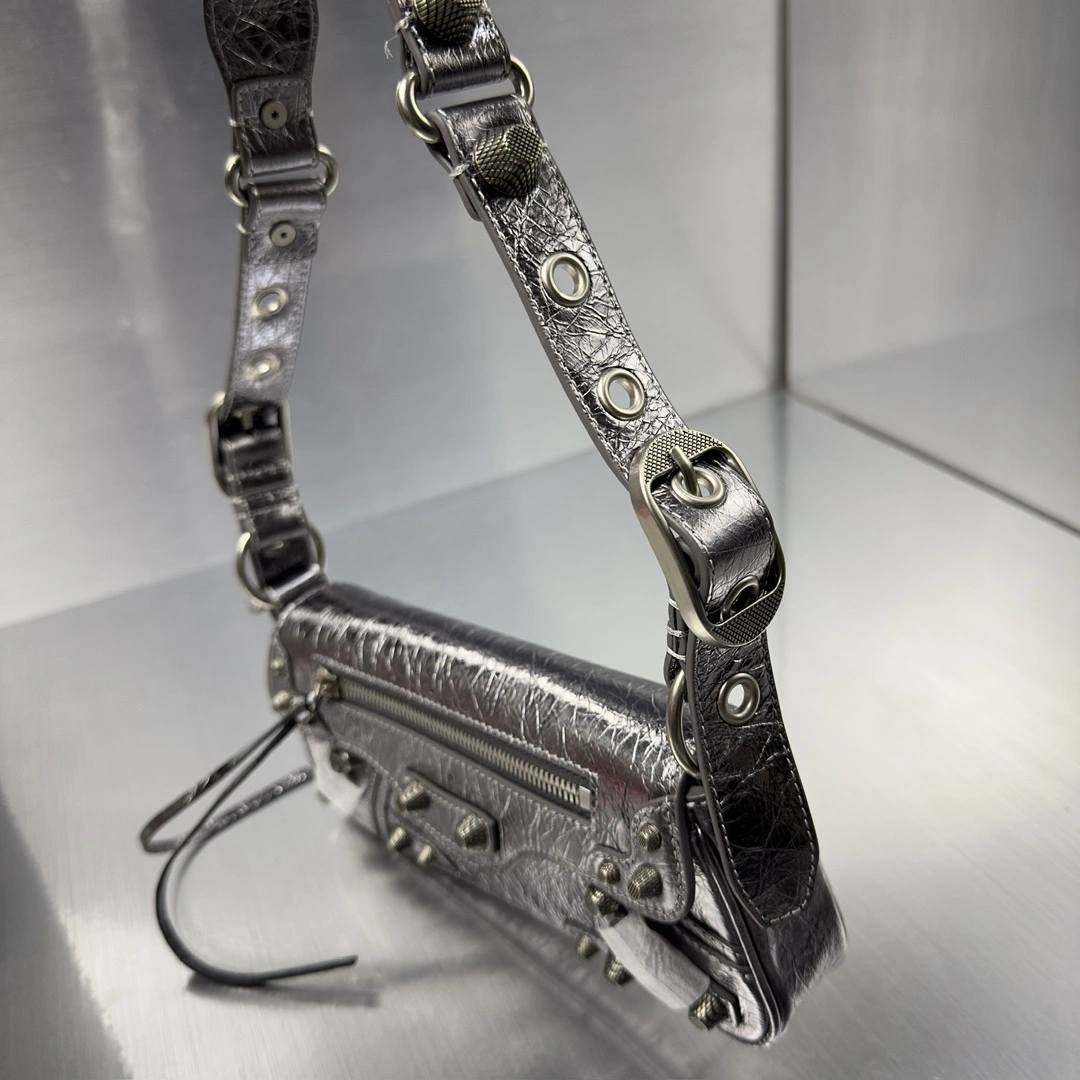 Balenciaga Mini Le Cagole Lambskin Sling Bag - Everyday ModernLook 61082