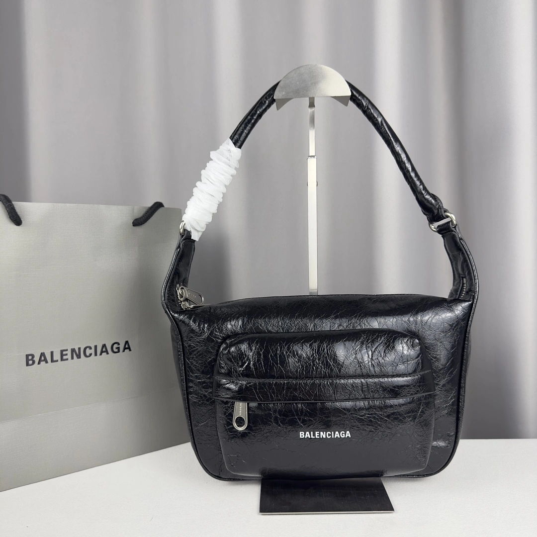 Balenciaga  Cowhide Underarm Bag - Runway Edition TechFriendly 60872
