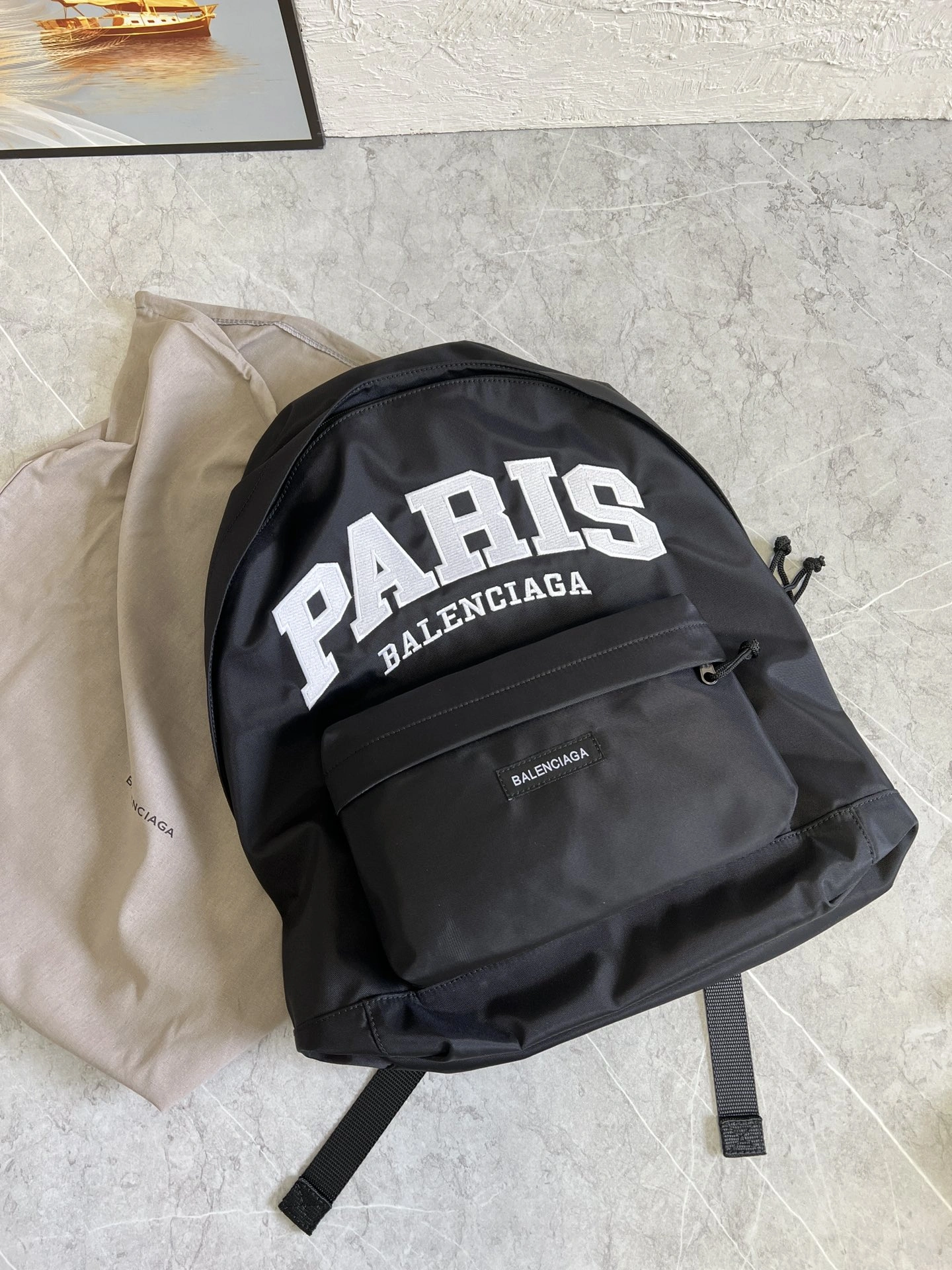 Balenciaga  High-End Unisex Shoulder Backpack SunProtective 61066
