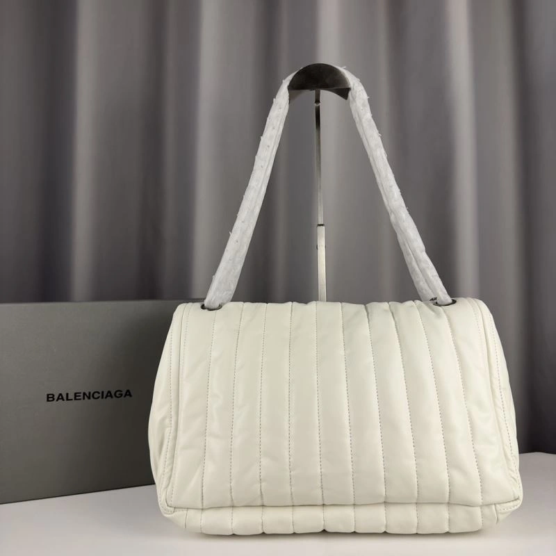 Stylish Balenciaga Monaco Luxe Calfskin Chain Bag -  Autumn Essential 75277