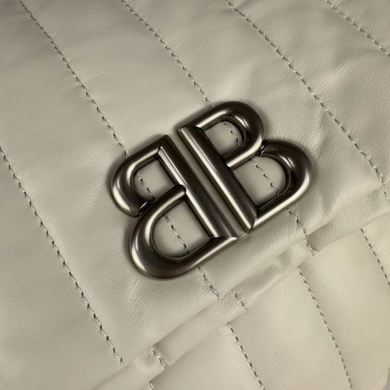 Stylish Balenciaga Monaco Luxe Calfskin Chain Bag -  Autumn Essential 75277