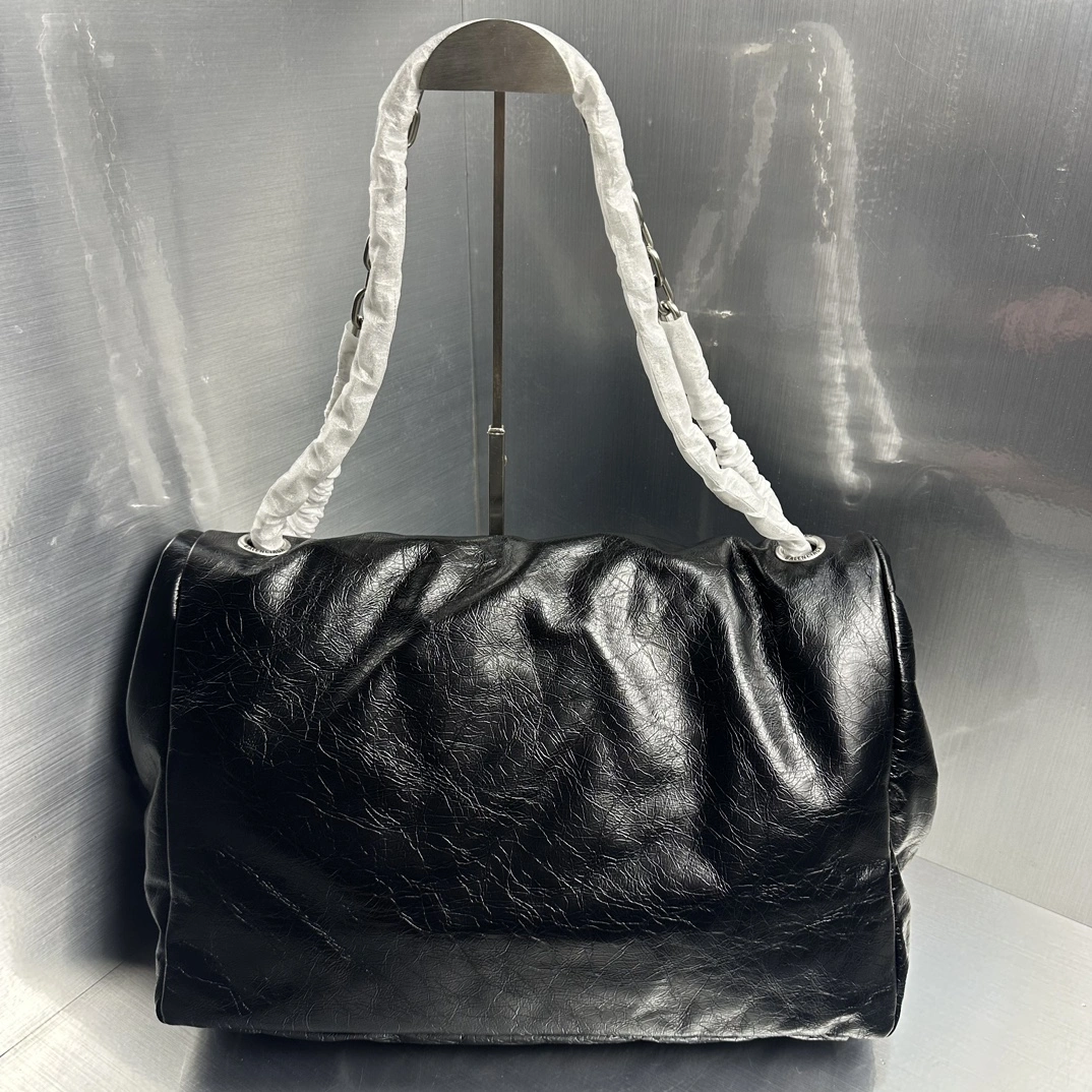QuickDry Balenciaga Monaco Luxe Calfskin Chain Bag -  Autumn Essential 72563