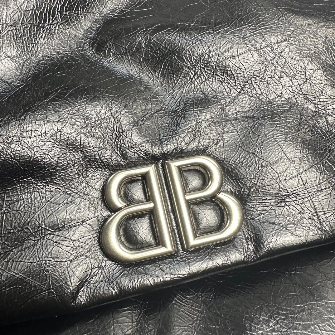 QuickDry Balenciaga Monaco Luxe Calfskin Chain Bag -  Autumn Essential 72563