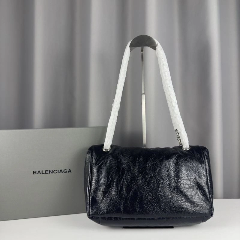 Balenciaga Monaco Luxe Chain Bag -  Leather Autumn Essential Youthful 75263