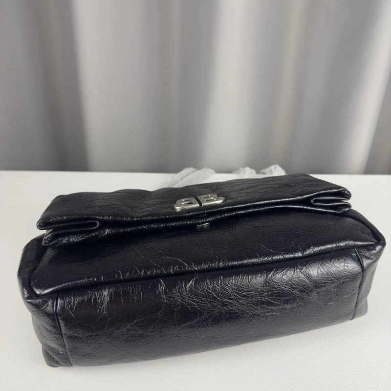 Balenciaga Monaco Luxe Chain Bag -  Leather Autumn Essential Youthful 75263