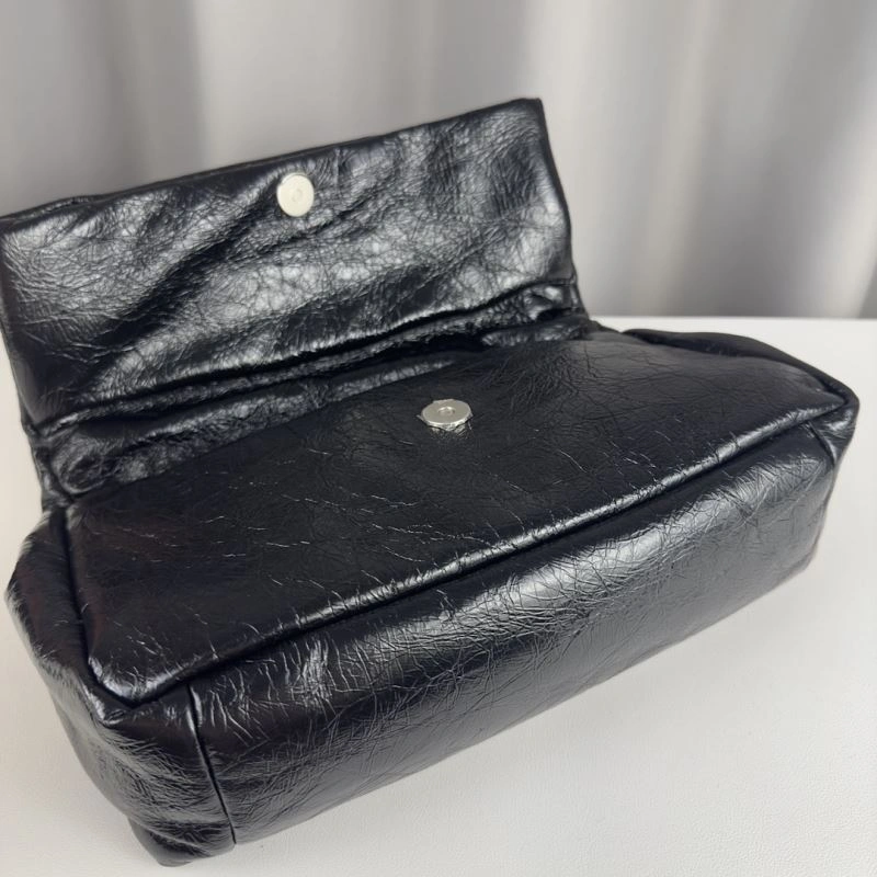 Balenciaga Monaco Luxe Chain Bag -  Leather Autumn Essential Youthful 75263