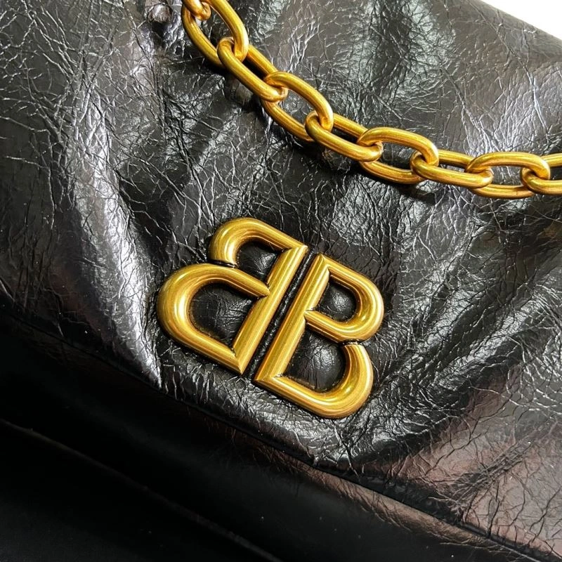Snug Balenciaga Monaco Pillow Luxe Bag - Ultra- Calf Leather Collection 67022
