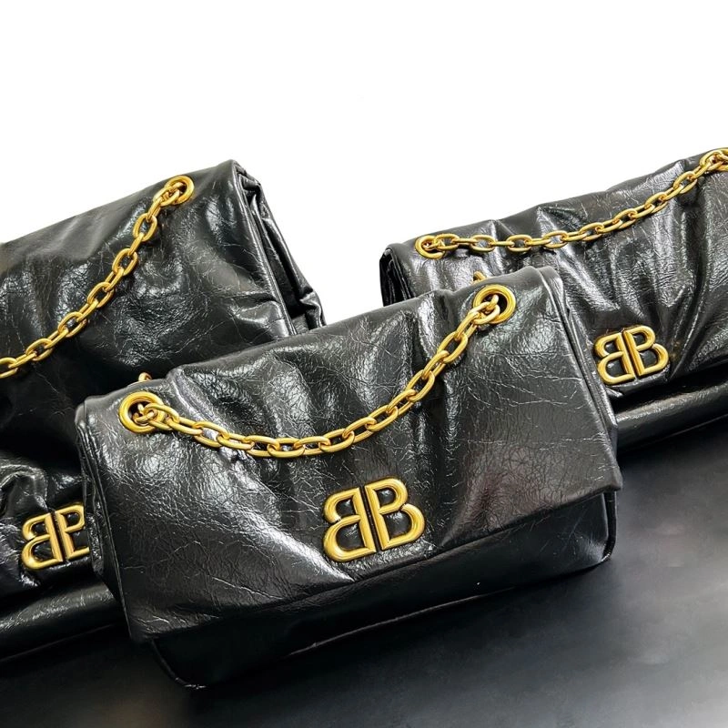 Snug Balenciaga Monaco Pillow Luxe Bag - Ultra- Calf Leather Collection 67022