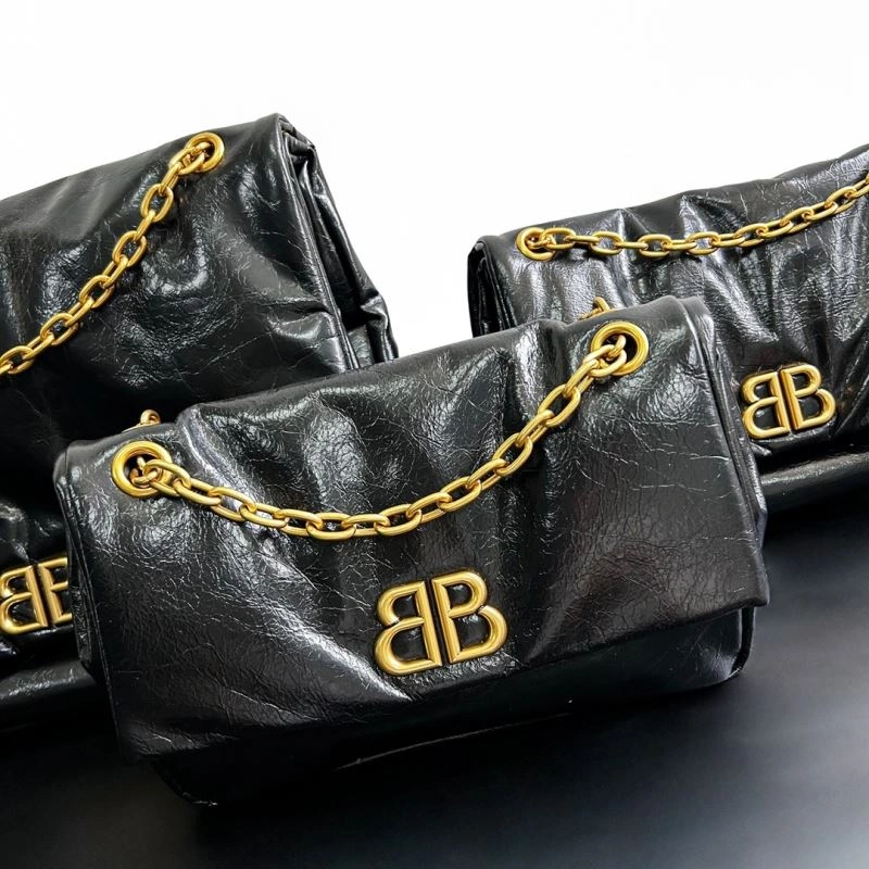 Snug Balenciaga Monaco Pillow Luxe Bag - Ultra- Calf Leather Collection 67022
