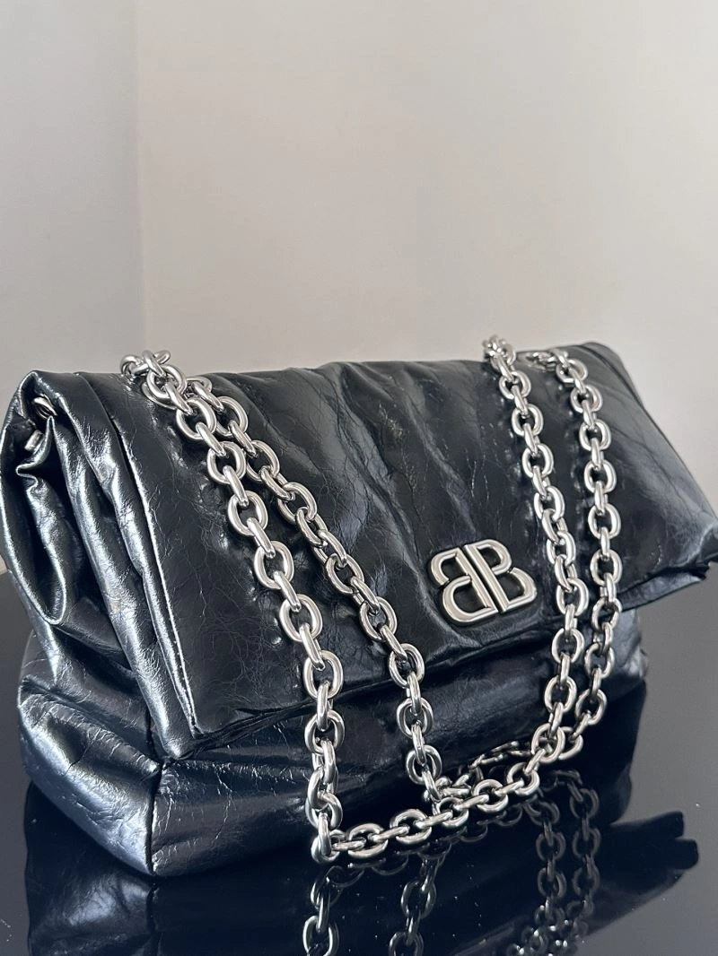 ZeroBulk Balenciaga Monaco  Calfskin Trumpet Bag Series 69945