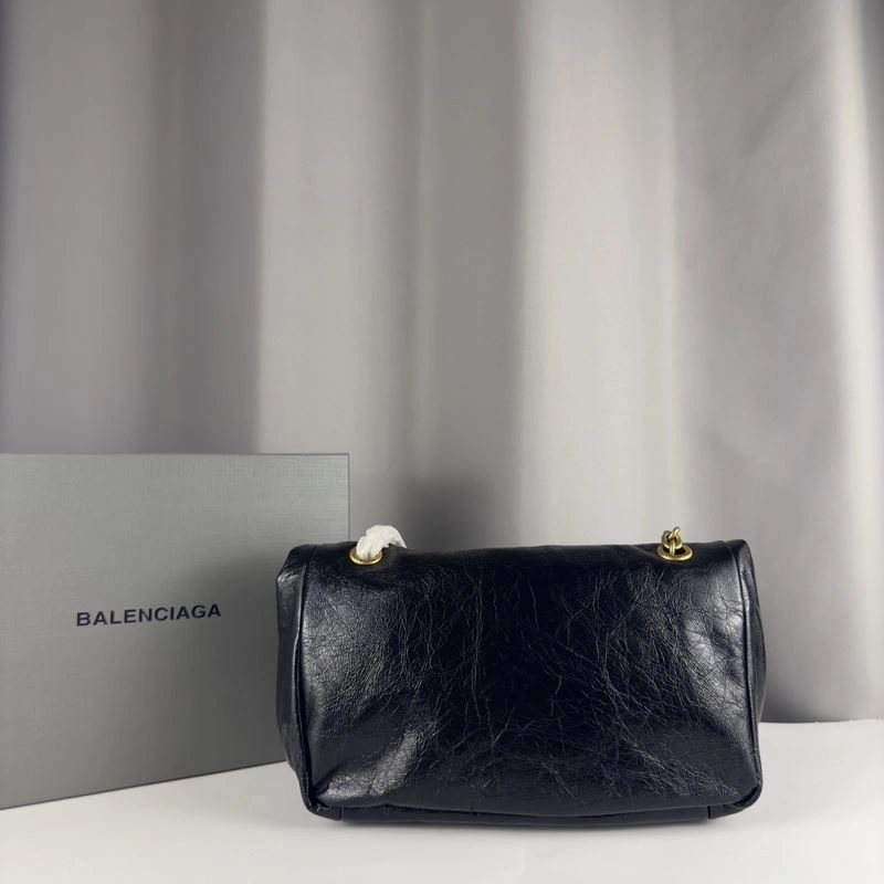 Balenciaga Monaco Ultra-Soft Calfskin Chain Bag -  Fall Essential Cozy 75276