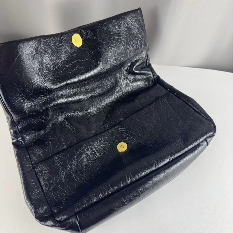 Balenciaga Monaco Ultra-Soft Calfskin Chain Bag -  Fall Essential Cozy 75276